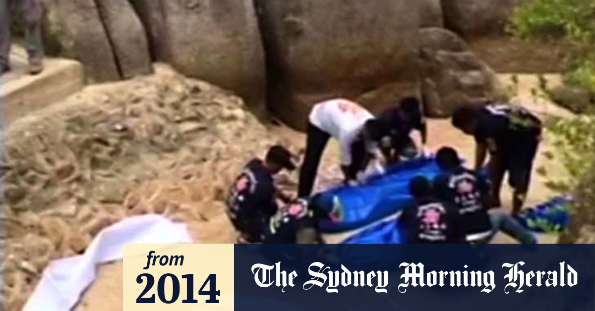 Video British tourists killed in Thailand